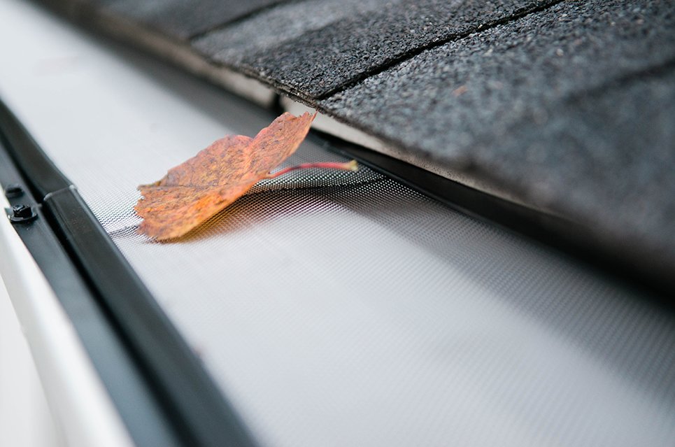 gutter guard installation