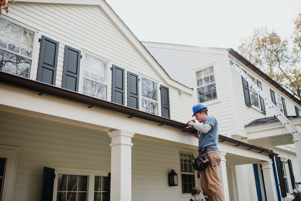 seamless gutters installation