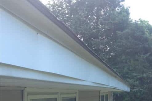 gutter services - fascia wrap