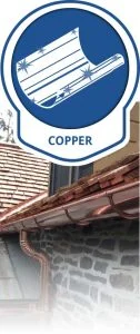 copper gutters