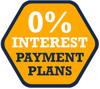 0% Interest Payment Plans